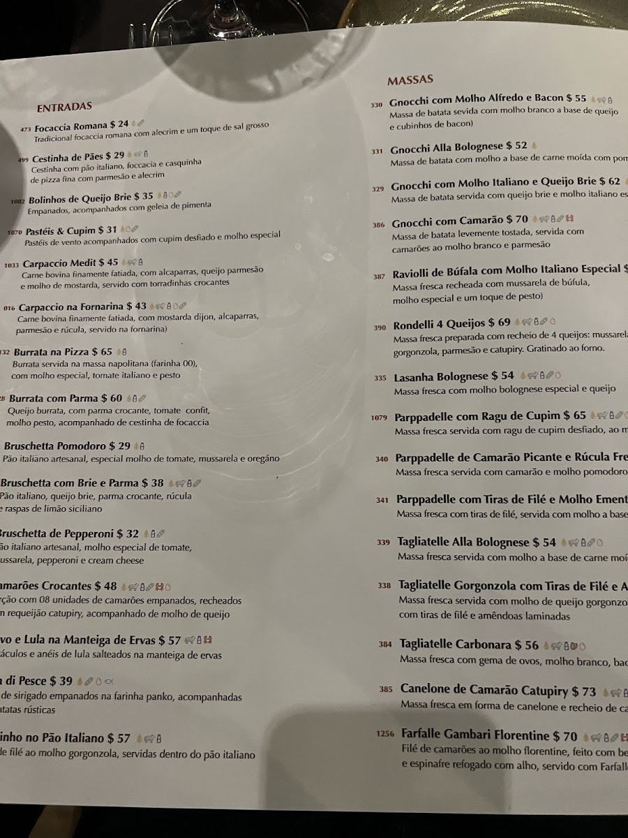 Menu - Asttore Forneria | Restaurante Italiano Em Varjota Fortaleza photo 4