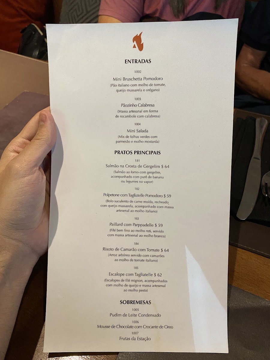 Menu - Asttore Forneria | Restaurante Italiano Em Varjota Fortaleza photo 5